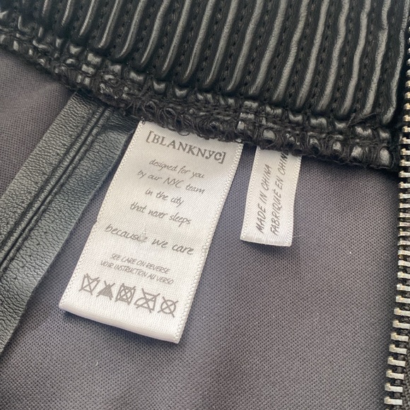 Blank Nyc Black Mini Skirt - Picture 3 of 4